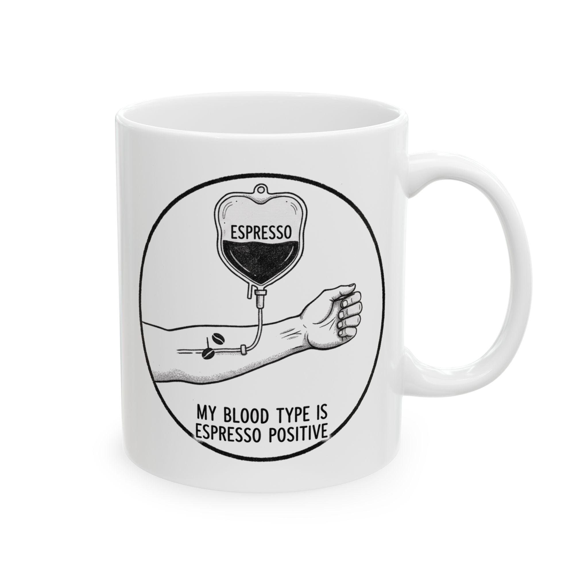Black and White Medical Humor Mugs - Classic Doctor Gifts