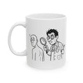 Funny Dermatologist Coffee Mug - Dermatology Doctor Gift - Skin Specialist White Ceramic Medical Humor Cup, 11oz & 15oz