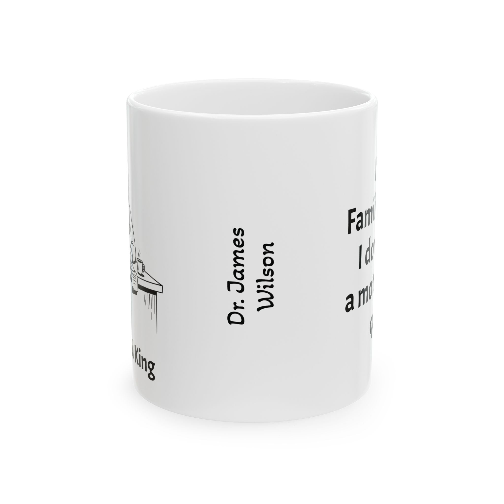 Funny Family Doctor Coffee Mug - Family Medicine Physician Gift - Primary Care White Ceramic Medical Humor Cup, 11oz & 15oz