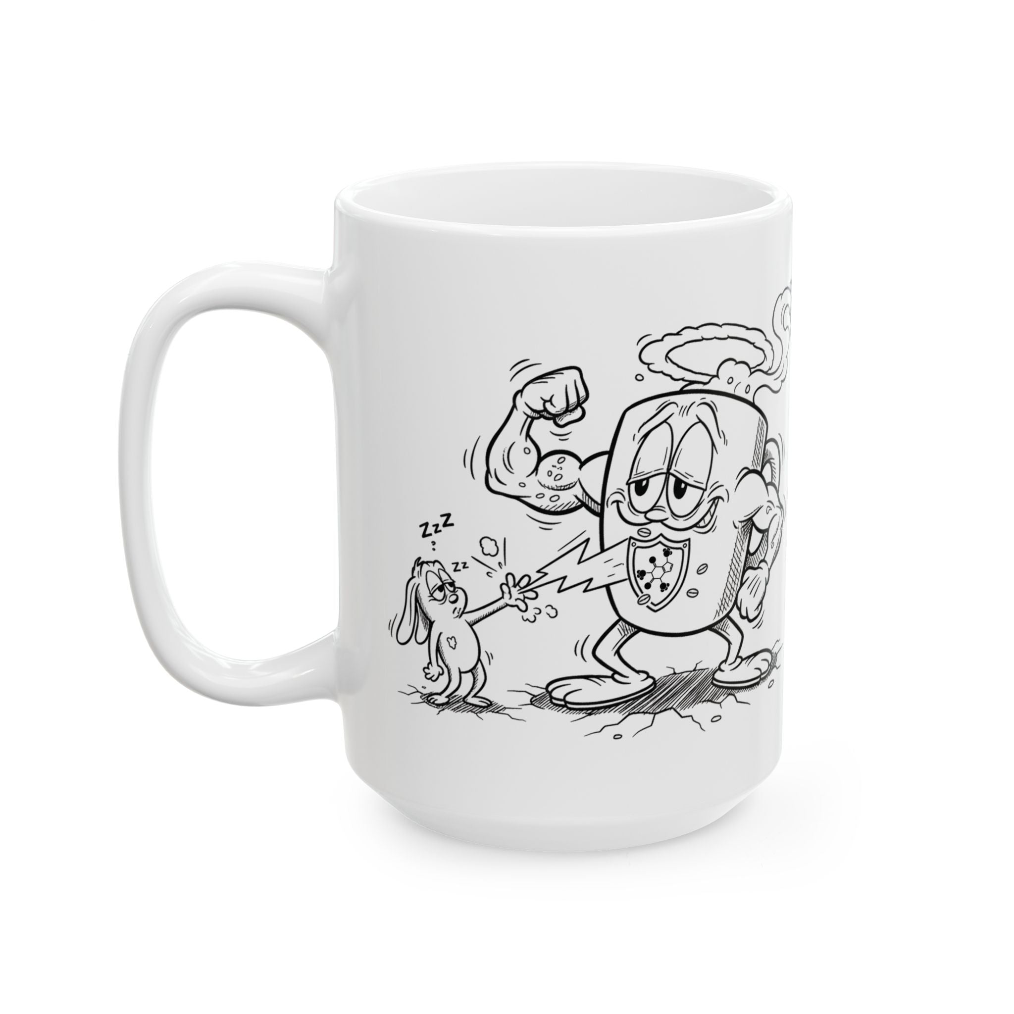 Funny Endocrinologist Coffee Mug - Endocrinology Doctor Gift - Hormone Specialist White Ceramic Medical Humor Cup, 11oz & 15oz