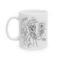 Funny Radiologist Coffee Mug - Radiology Doctor Gift - "The Invisible Doctor" White Ceramic Medical Humor Cup, 11oz & 15oz