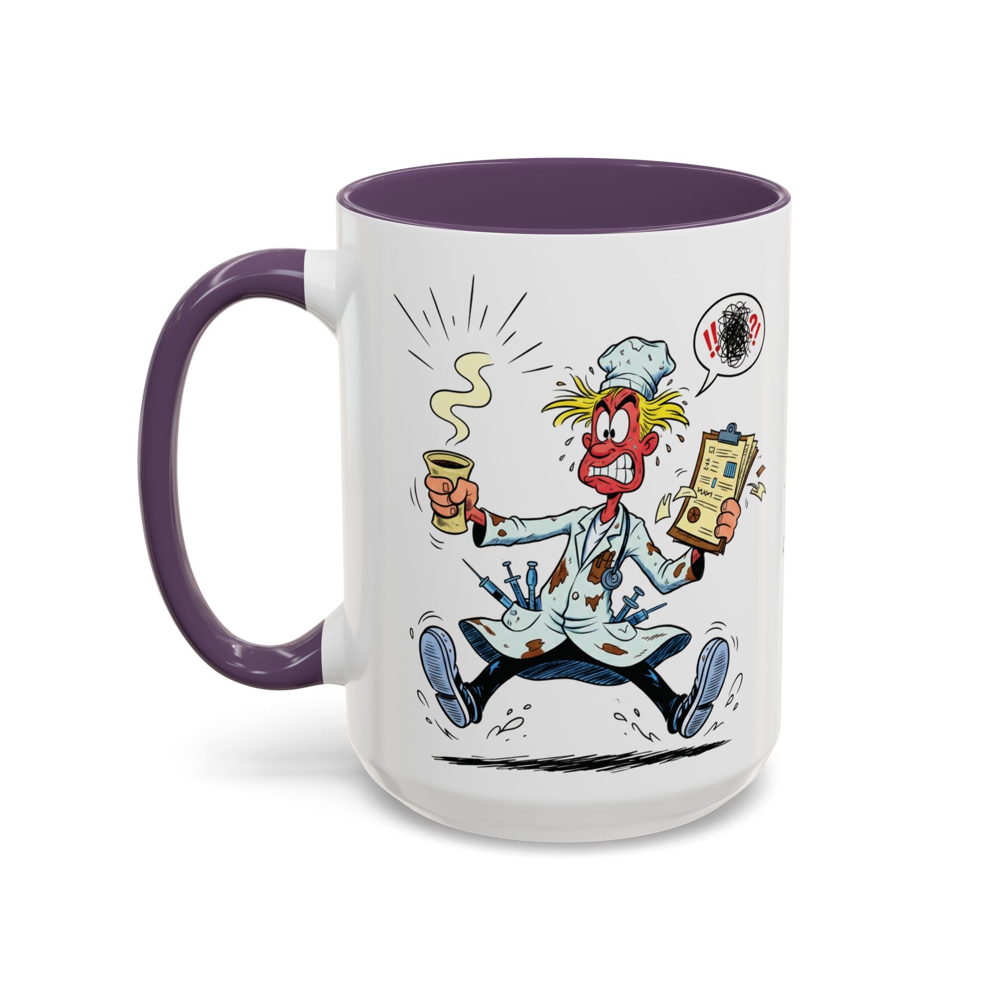 Personalized ER Doctor Specialist Mug - "Chaos Coordinator" - Custom Medical Graduation & Appreciation Gift, 11oz / 15oz