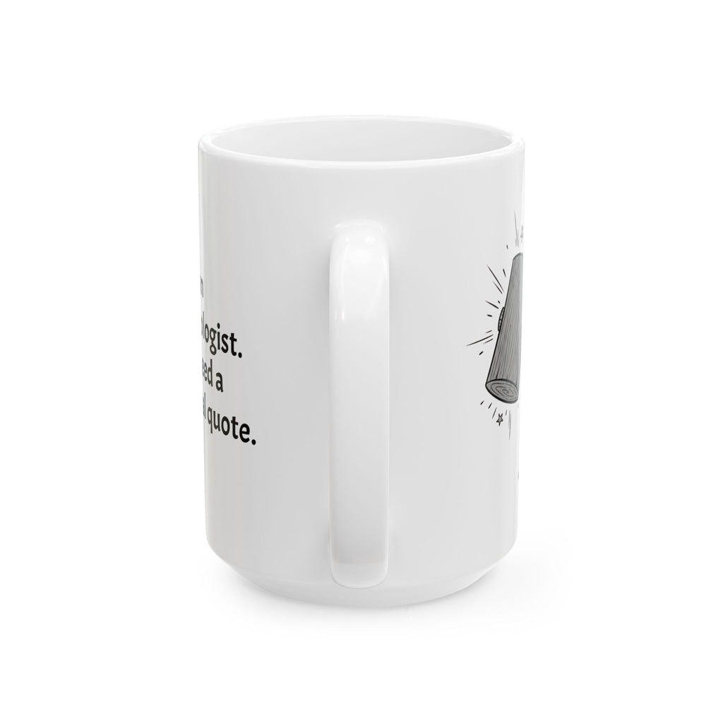 Funny Anesthesiologist Coffee Mug - Anesthesiology Doctor Gift - Gas Man/Woman White Ceramic Medical Humor Cup, 11oz & 15oz