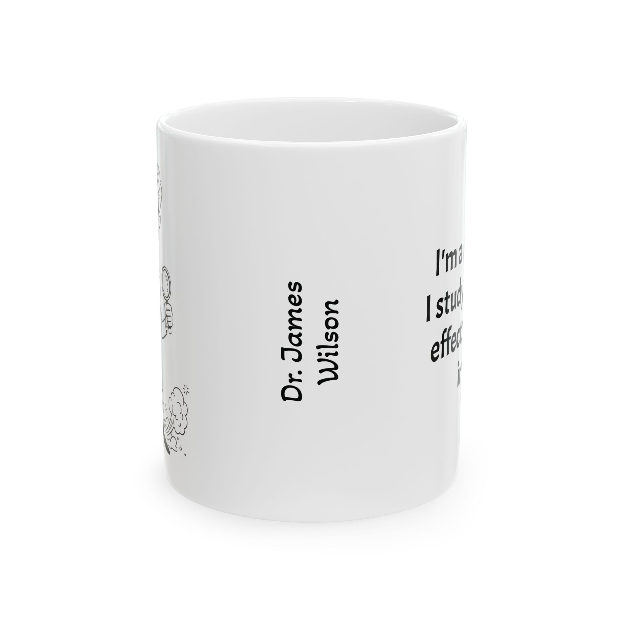 Funny Urologist Coffee Mug - Urology Doctor Gift - White Ceramic Medical Humor Cup, 11oz & 15oz