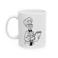 Funny Psychiatrist Coffee Mug - Psychiatry Doctor Gift - Mental Health Specialist White Ceramic Medical Humor Cup, 11oz & 15oz