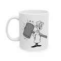 Funny Anesthesiologist Coffee Mug - Anesthesiology Doctor Gift - Gas Man/Woman White Ceramic Medical Humor Cup, 11oz & 15oz
