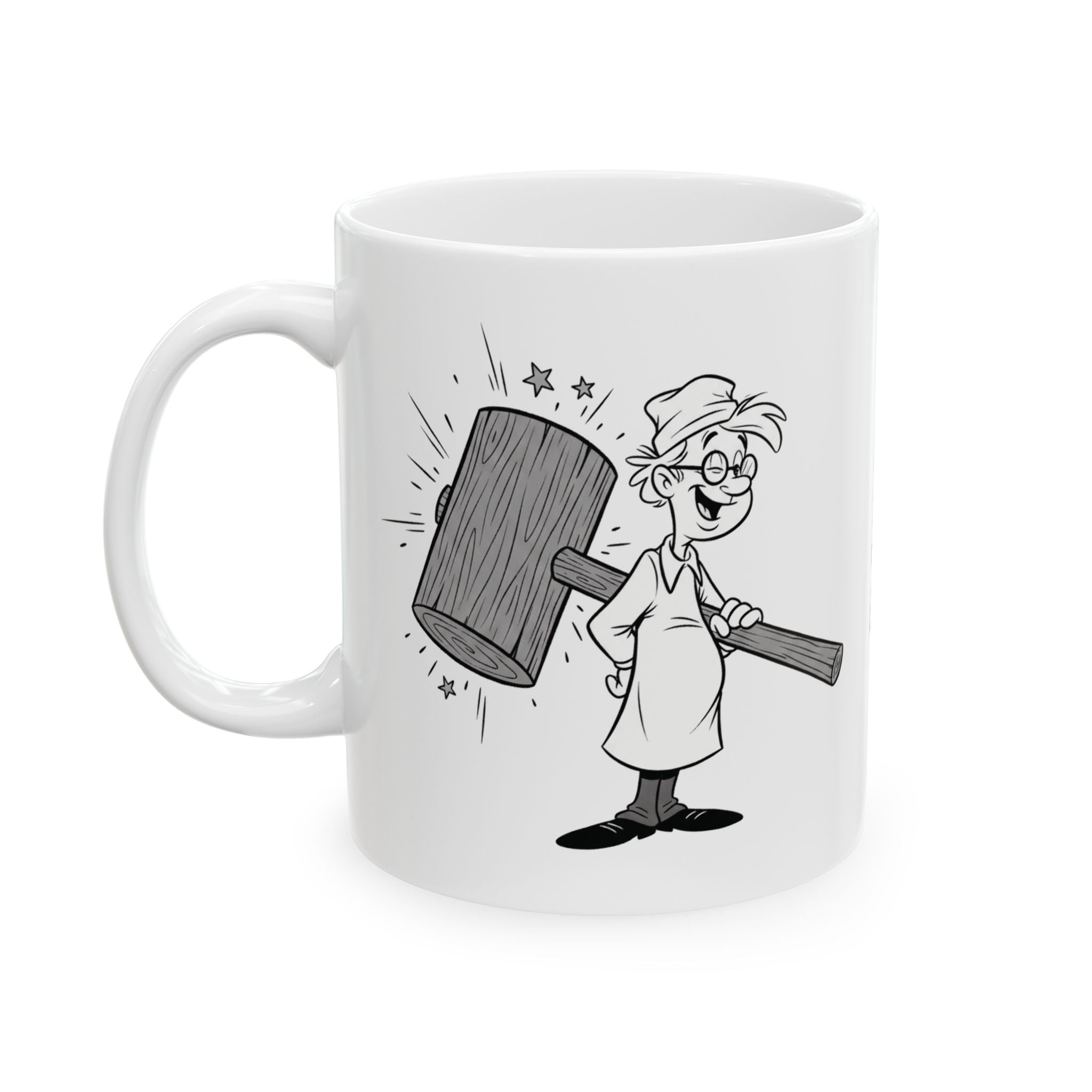 Funny Anesthesiologist Coffee Mug - Anesthesiology Doctor Gift - Gas Man/Woman White Ceramic Medical Humor Cup, 11oz & 15oz