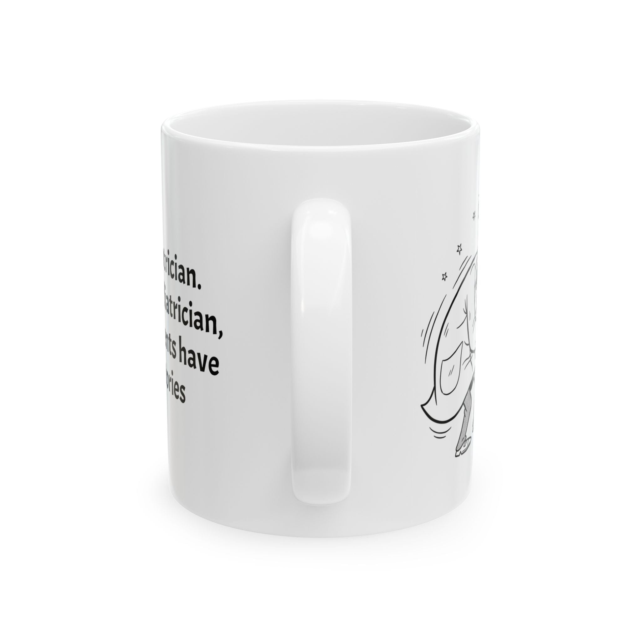Funny Geriatrician Coffee Mug - Geriatrics Doctor Gift - White Ceramic Medical Humor Cup, 11oz & 15oz